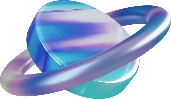 Decorative object saturn
